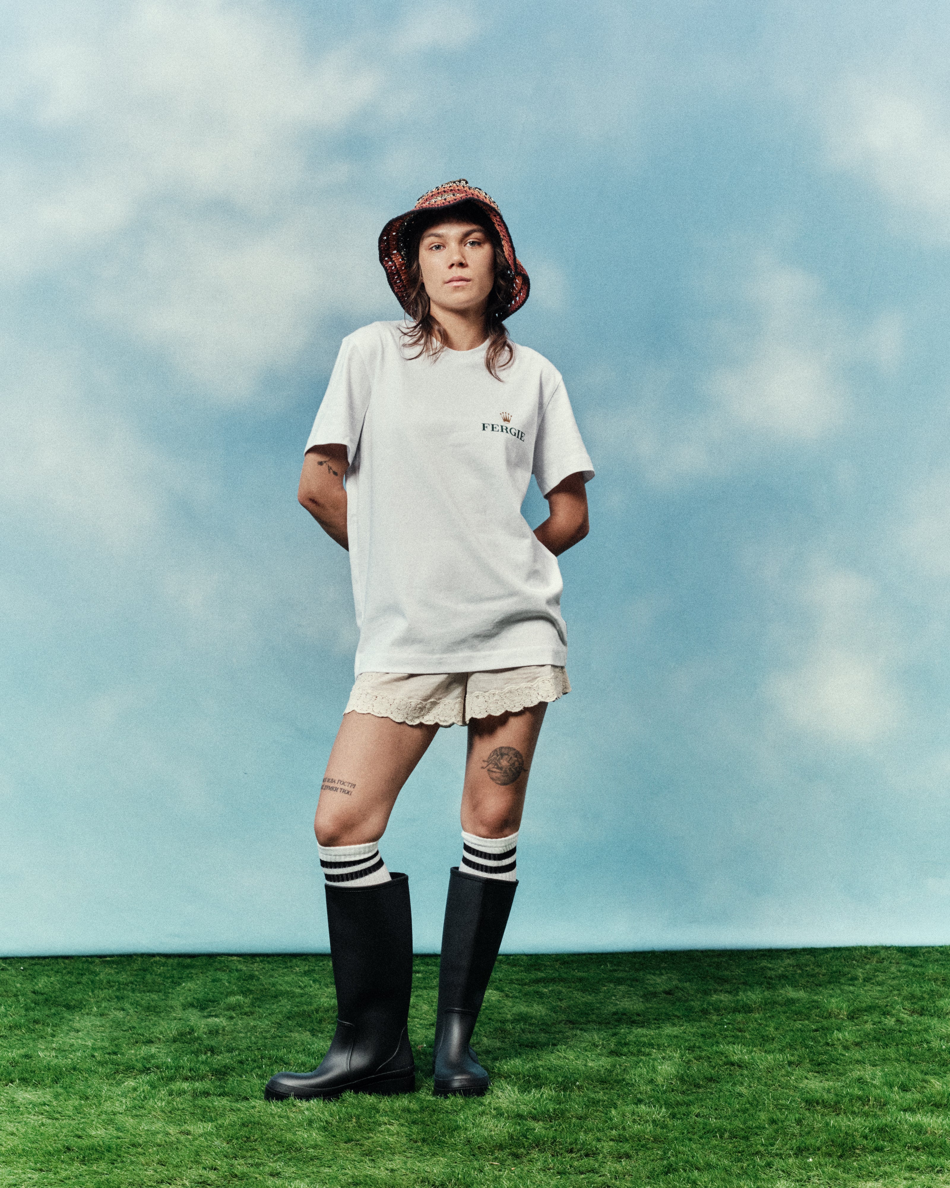 AOF Fergie Time Tee | White Graphic T-shirt | Art of Football