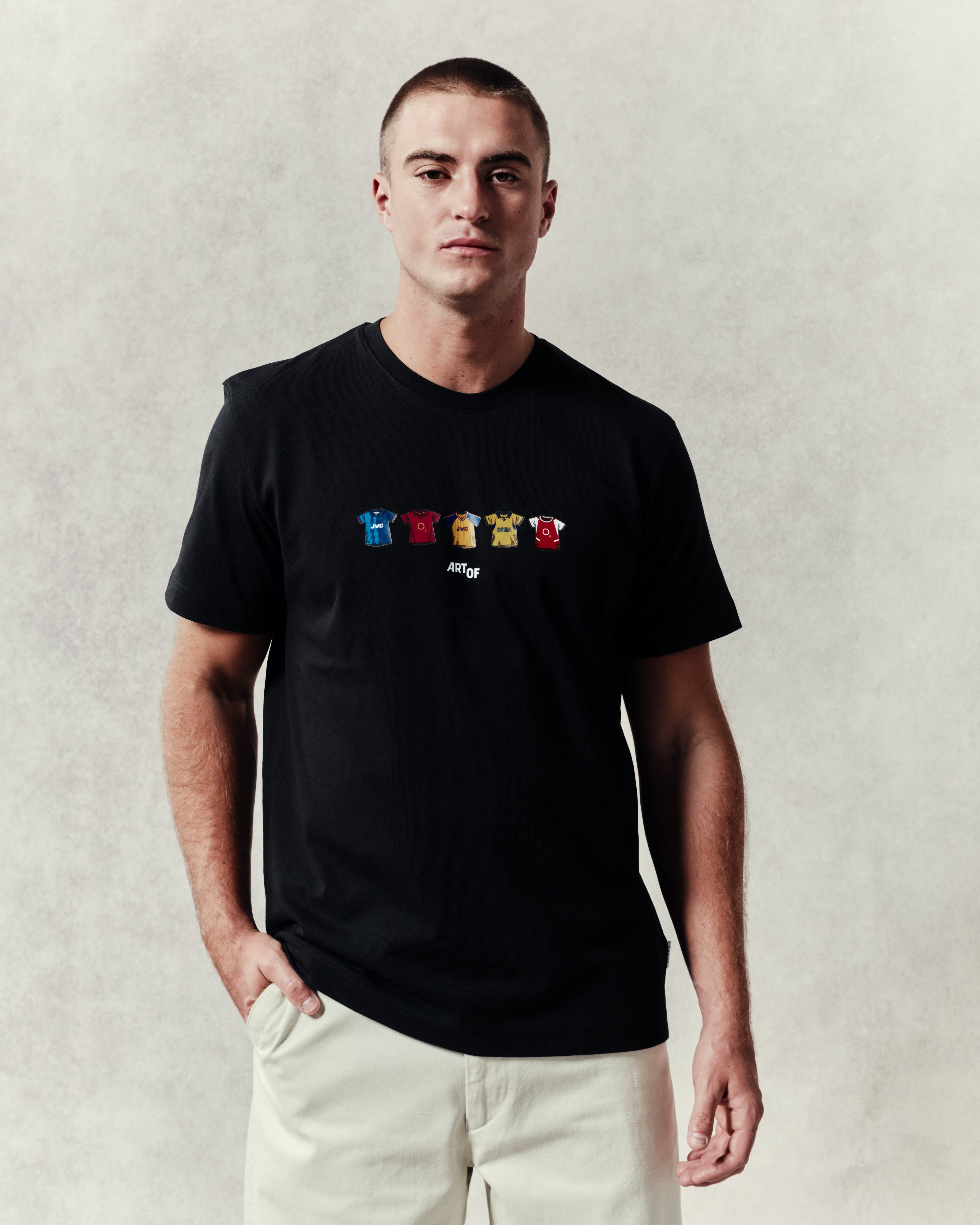ART OF AFC Printed Classics Tee | Black Graphic Football T-shirt