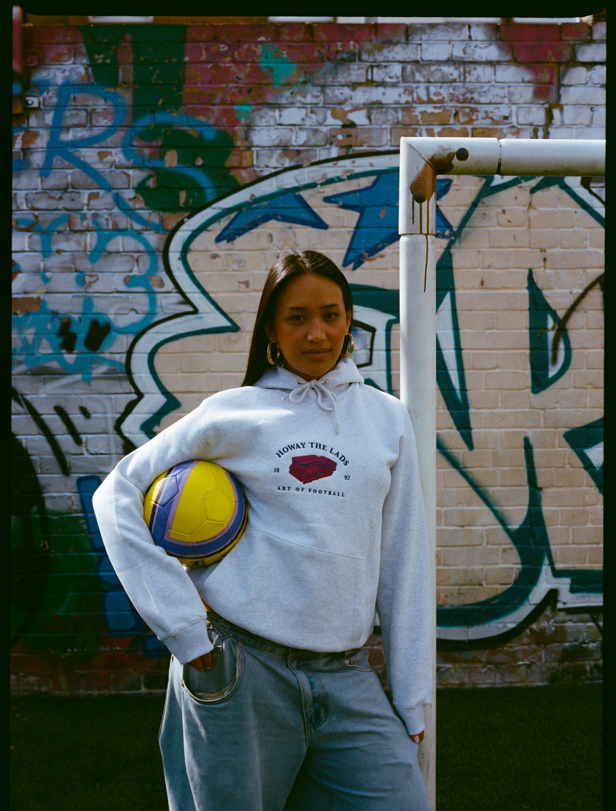 ART OF Toon Stadium Hoodie | Embroidered Football Sweat