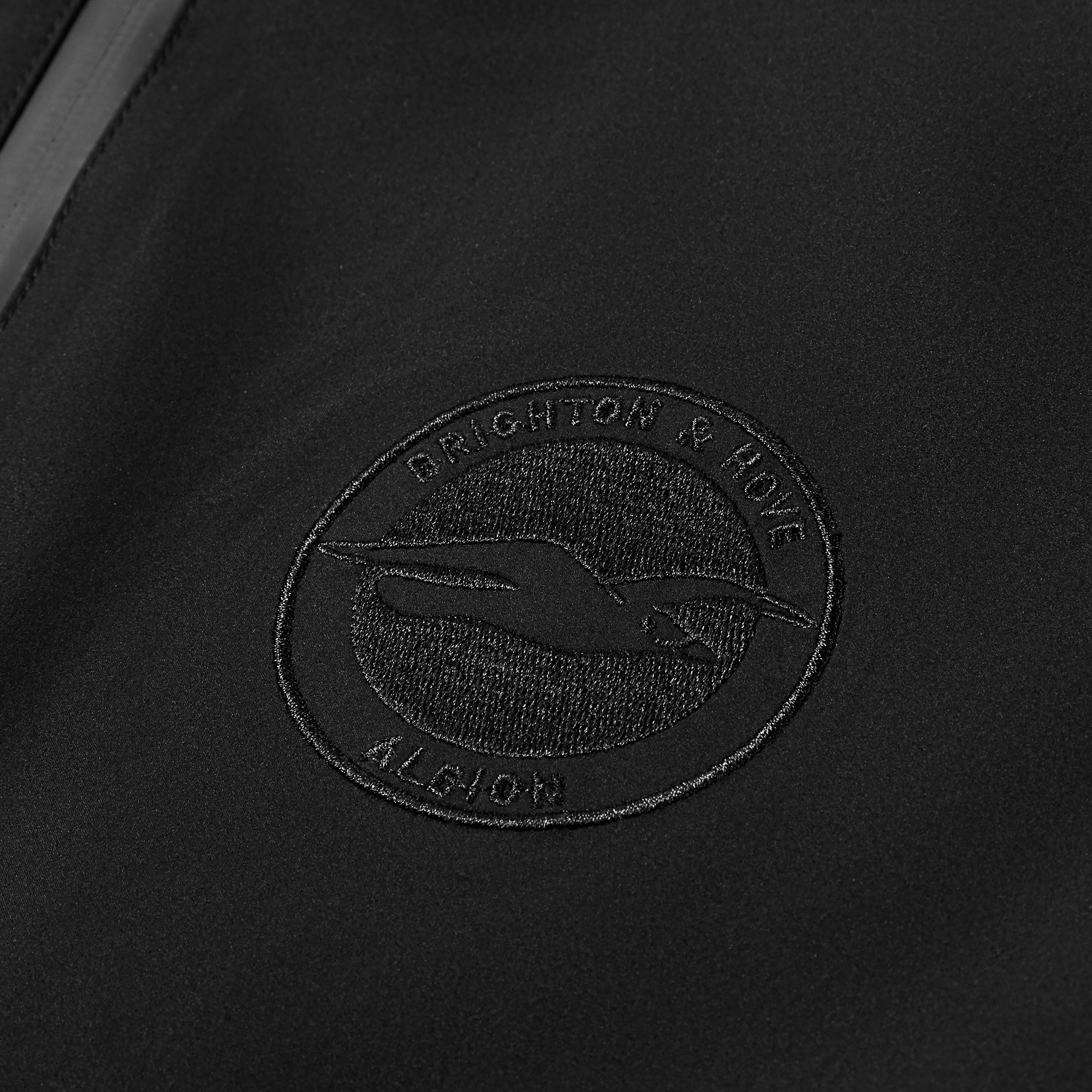 AOF Brighton & Hove Albion Shell Jacket | Black | Art of Football