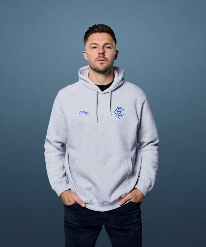 ART OF Football x Rangers 1872 Hoodie | AOF x RFC Printed Sweat