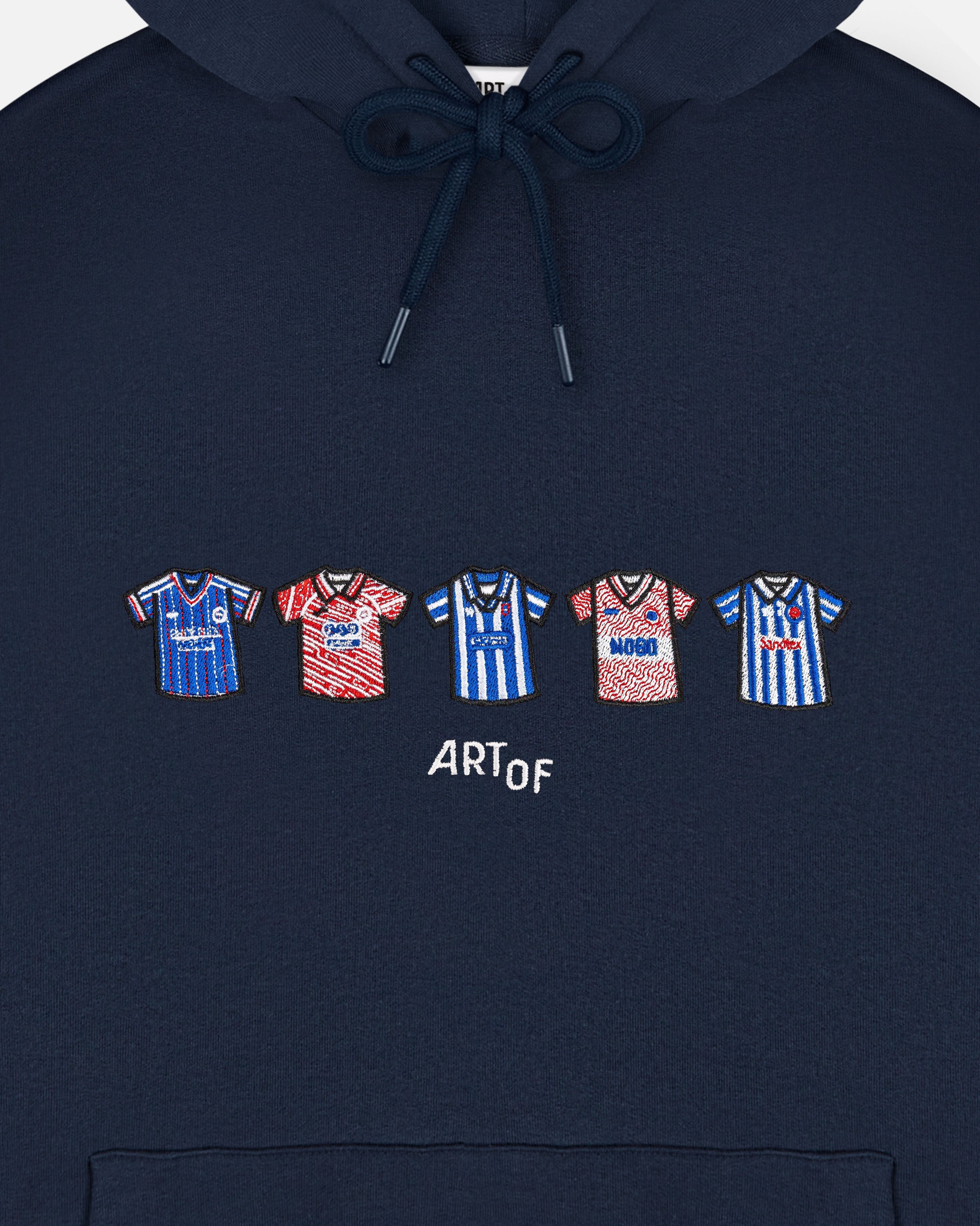 ART OF x Brighton Embroidered Classics Hoodie | BHAFC Football Sweat