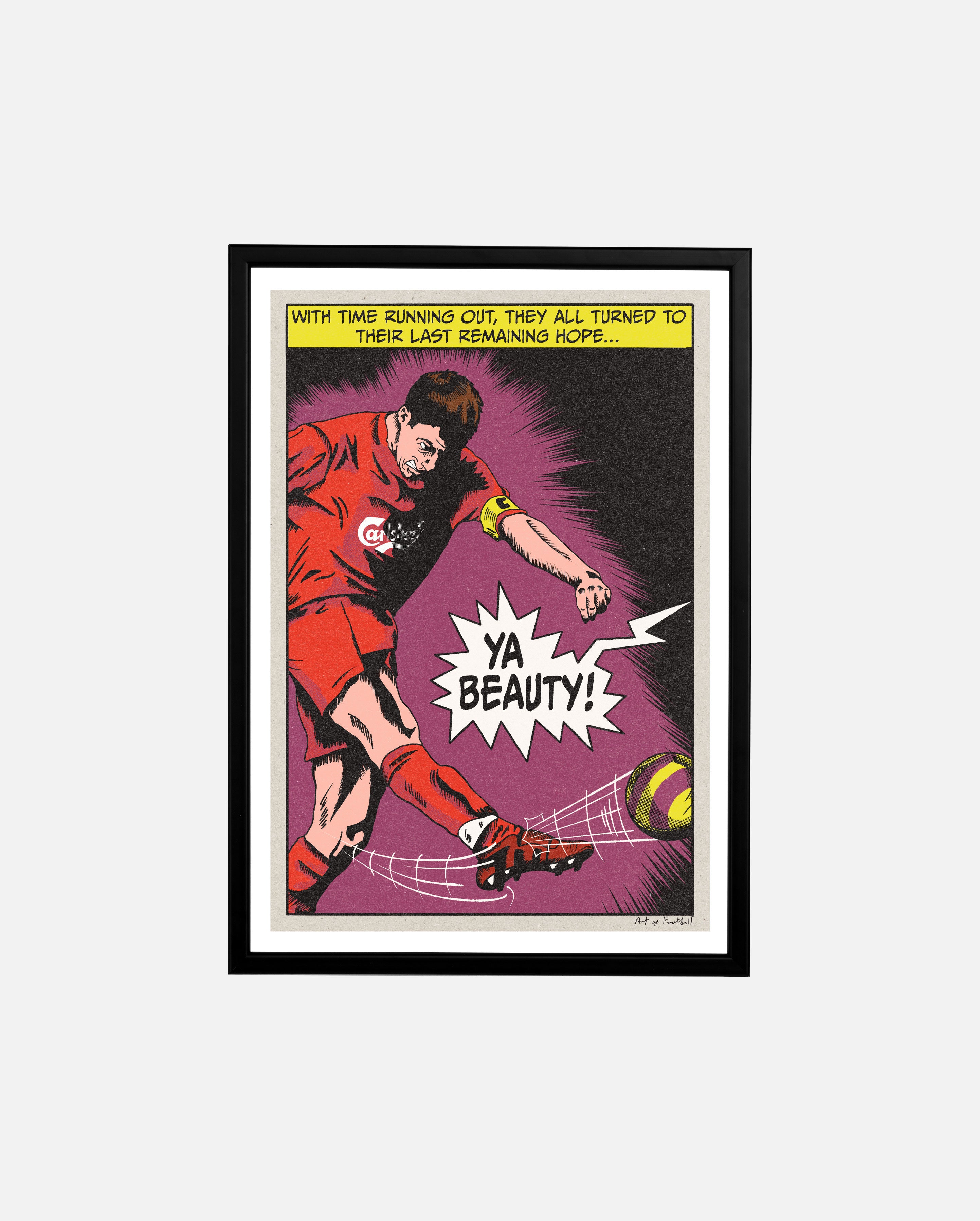 AOF Ya Beauty Print | Wall Art | Art of Football