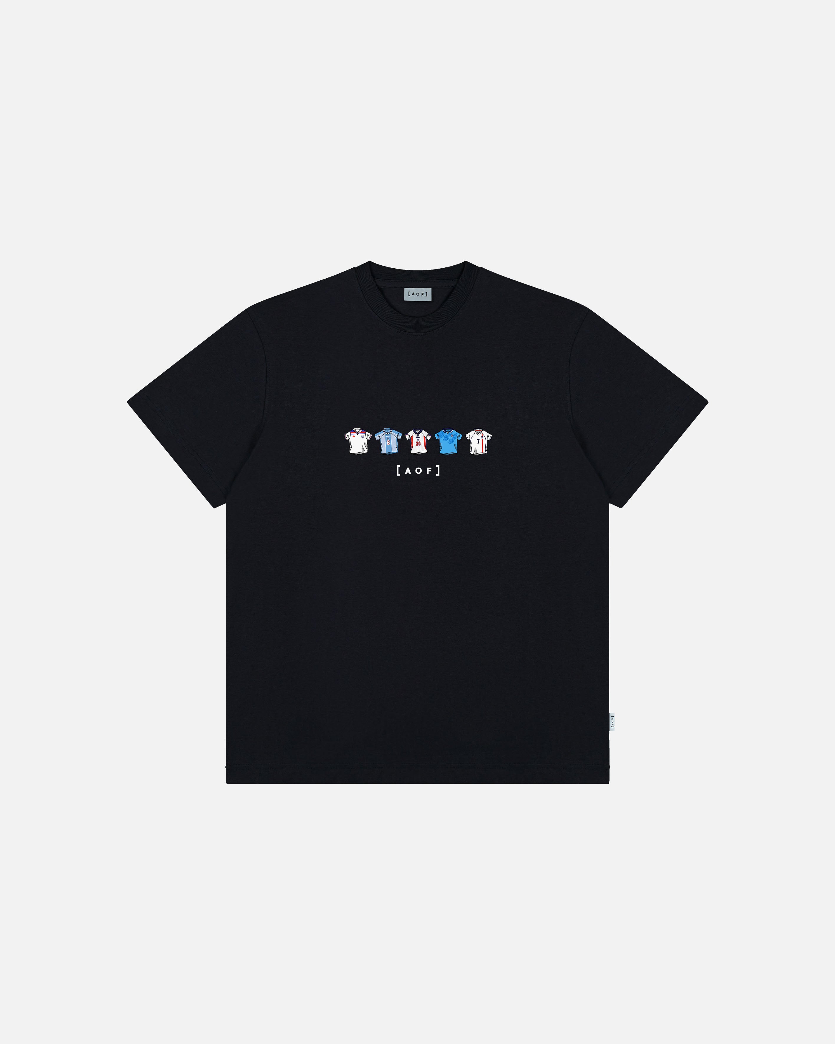 AOF God Save The Classics Printed Tee | Black & White Graphic T-shirt