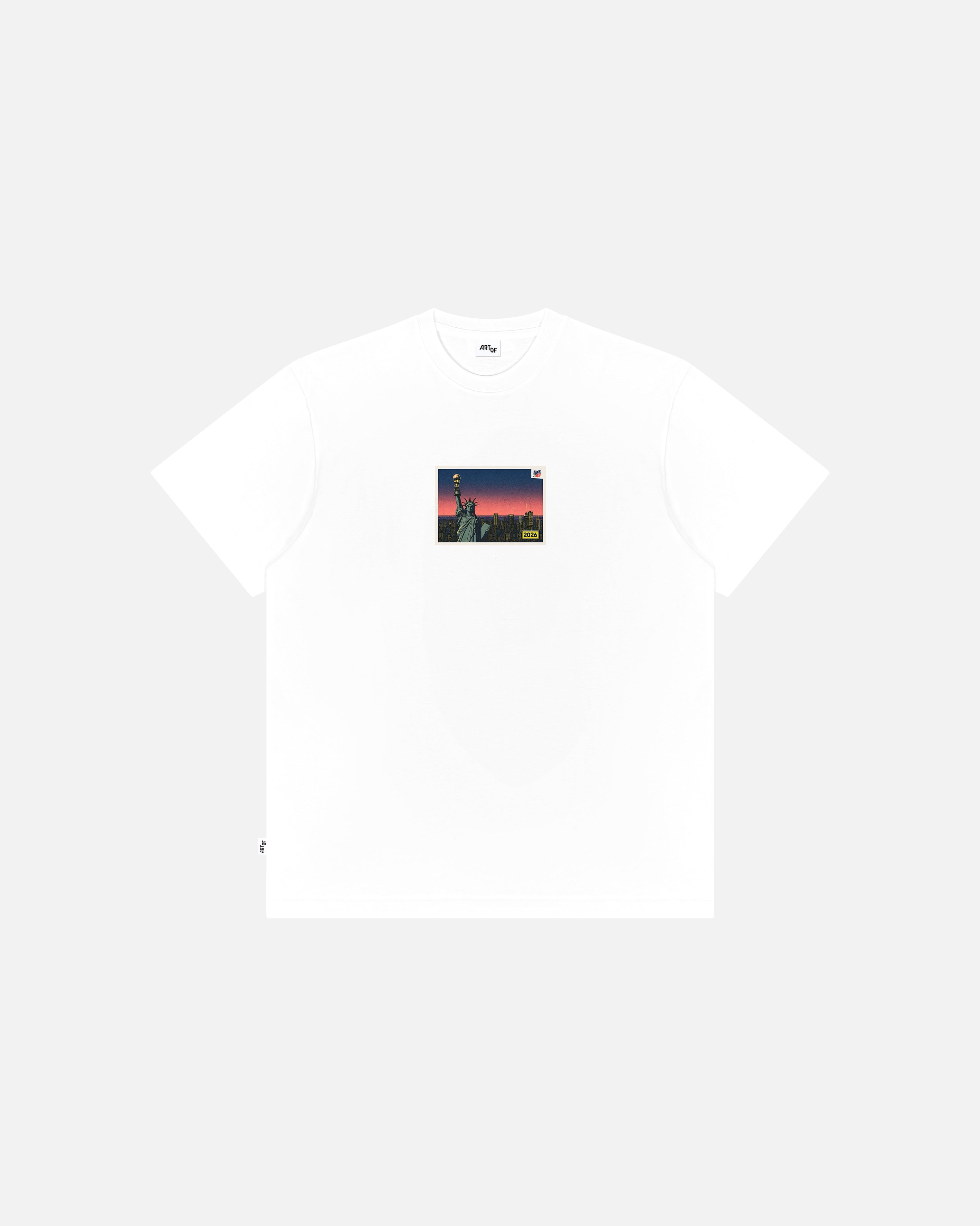 ART OF WC26 Tee | White Graphic Football T-shirt