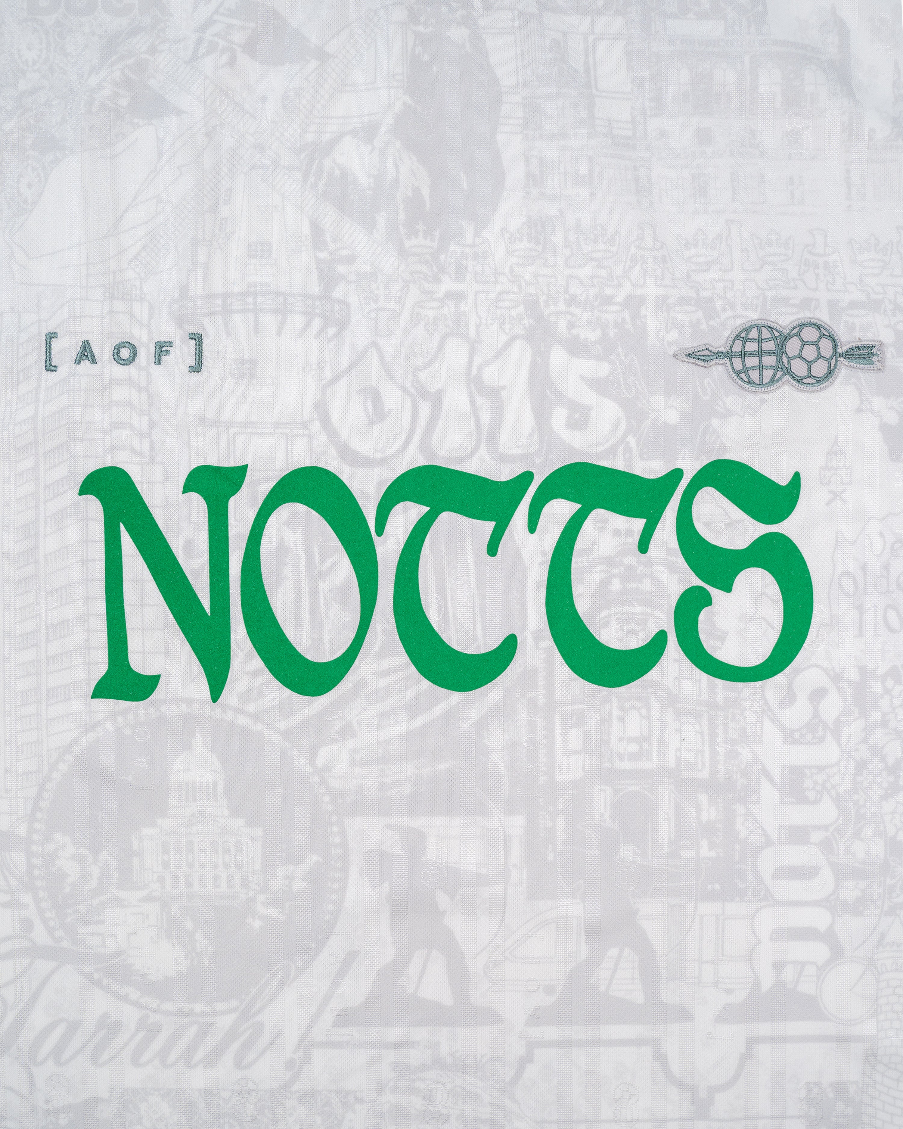 AOF Made In Notts Football Shirt | Football Jersey | Art of Football