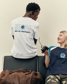 AOF QPR 90s Tee | White Graphic T-shirt | Art of Football