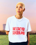 ART OF x Sunderland 00s Graphic Tee | White Graphic Football T-shirt