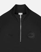 ART OF Football x Brighton Blackout Quarter Zip Black Sweat | AOF