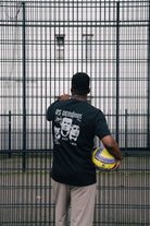 ART OF Secret Tournament Os Demônios | Black Graphic Football T-shirt
