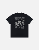 ART OF Secret Tournament Heavy Metal Trio Tee | Black Football T-shirt