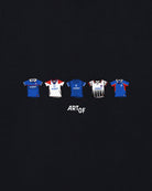 ART OF Football RFC Printed Classics Tee | AOF Black Graphic T-shirt