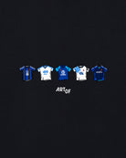 ART OF x Club Brugge Printed Classics Tee | Black Football T-shirt