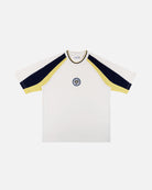 AOF x Leeds 90s Oversized Panelled T-shirt | Art of Football