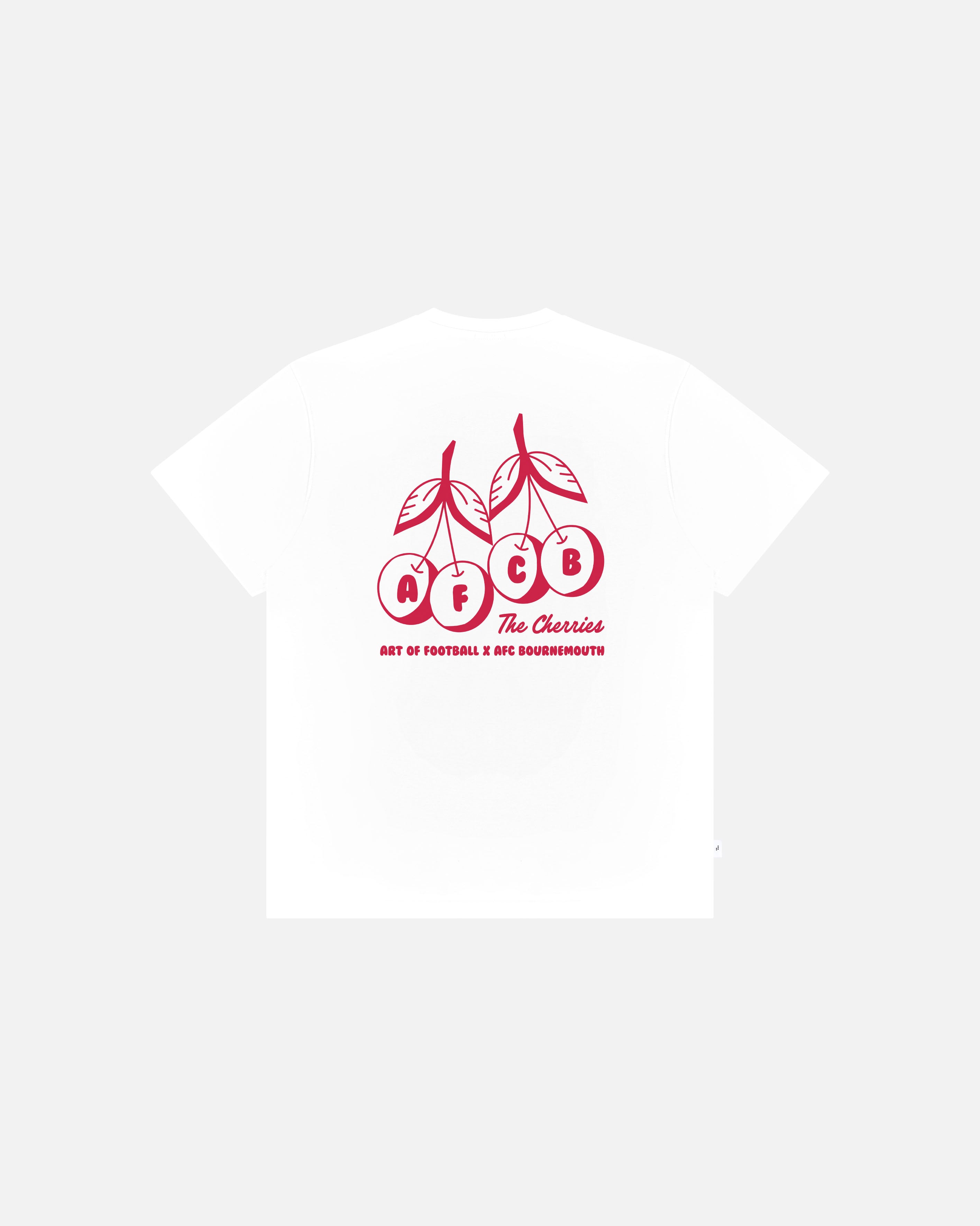 ART OF x AFC Bournemouth The Cherries Tee | White Graphic T-shirt