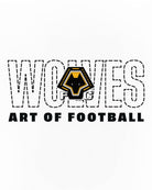 AOF Wolves 90s Tee | White Graphic T-shirt | Art of Football