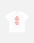 AOF Keep Calm Get Kelly On Tee | White T-shirt | Art of Football