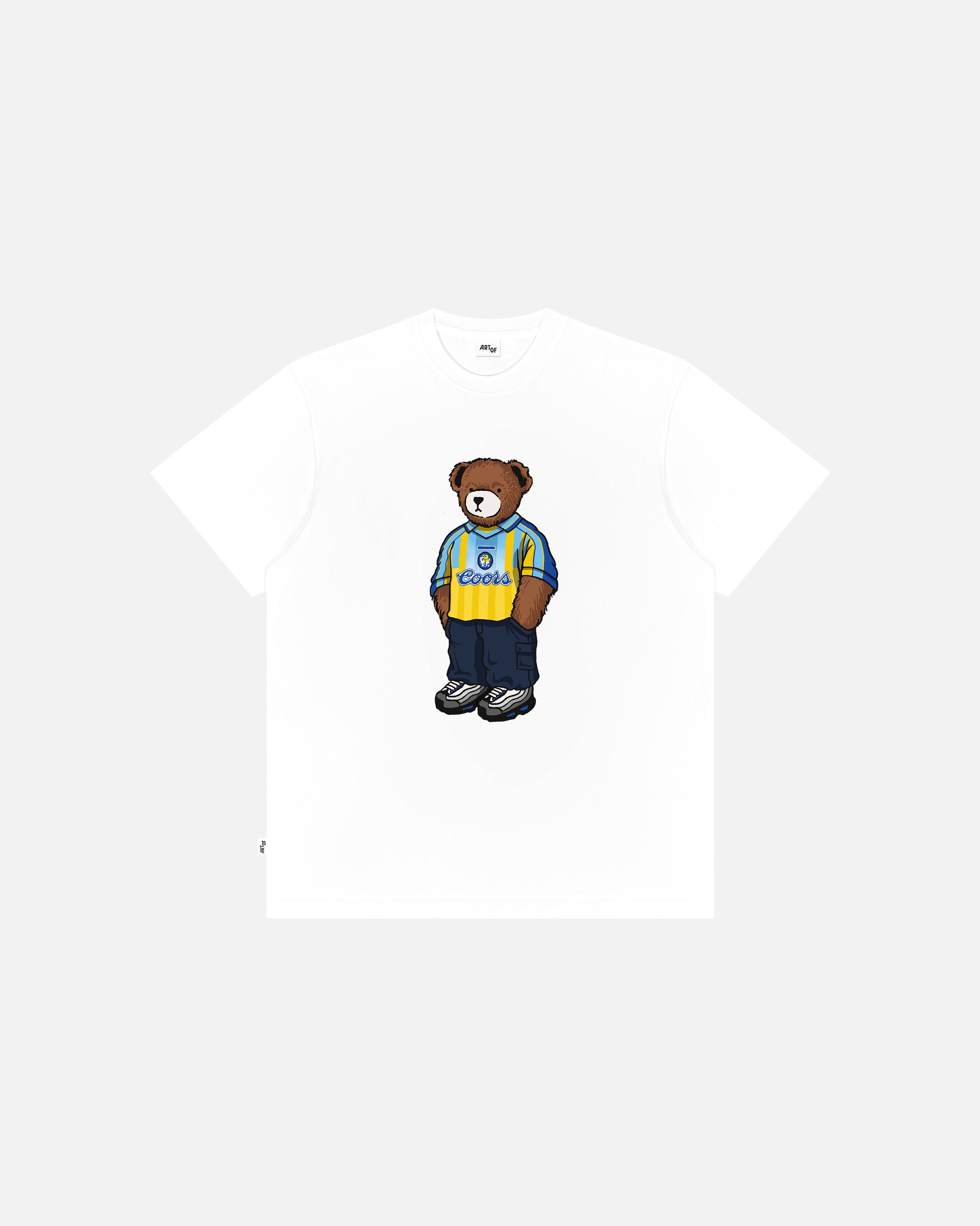 ART OF x Pensioners Away Pickles Tee | CFC White Football T-shirt