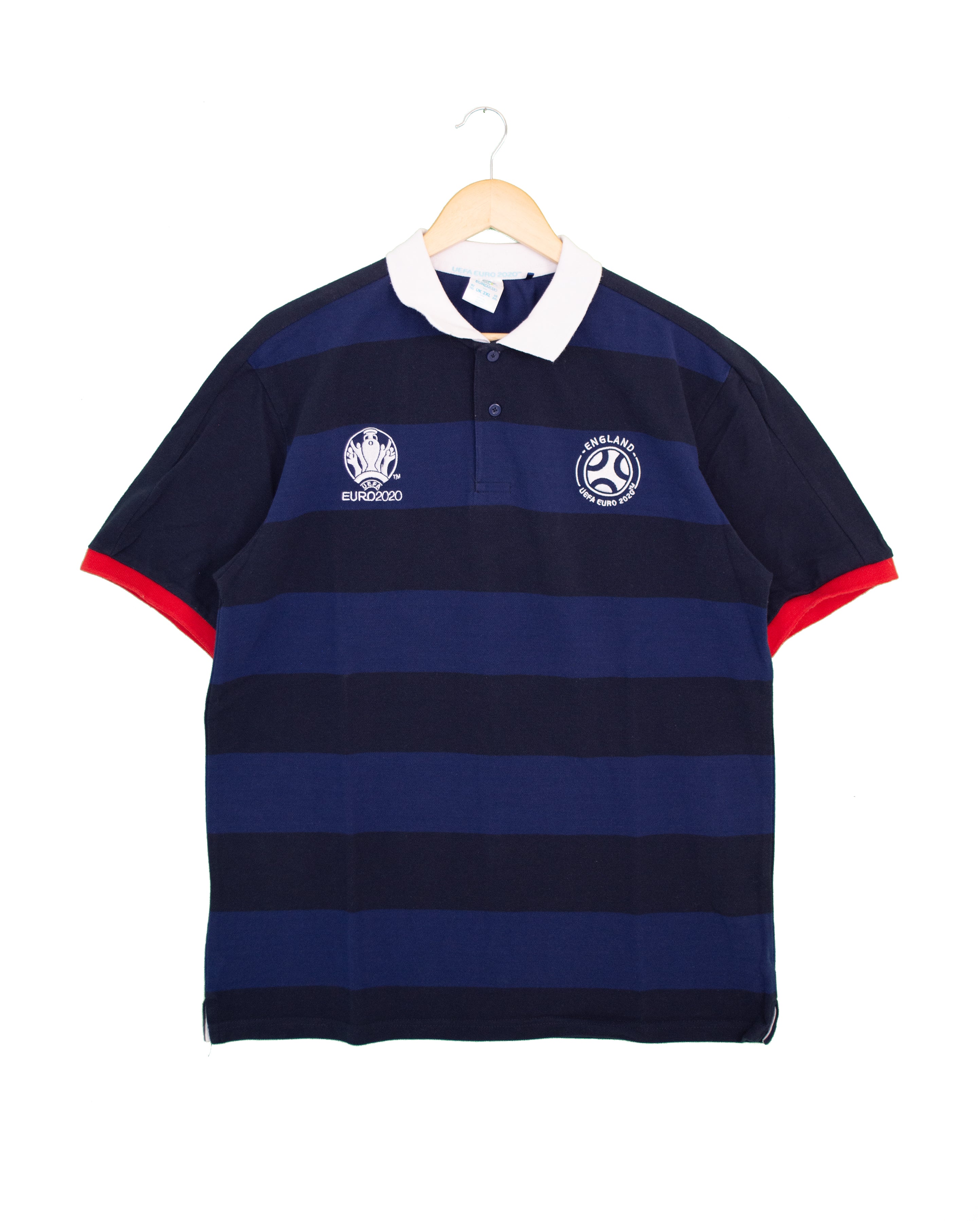 England 'Euro 2020' Polo Shirt - 2XL - #1674