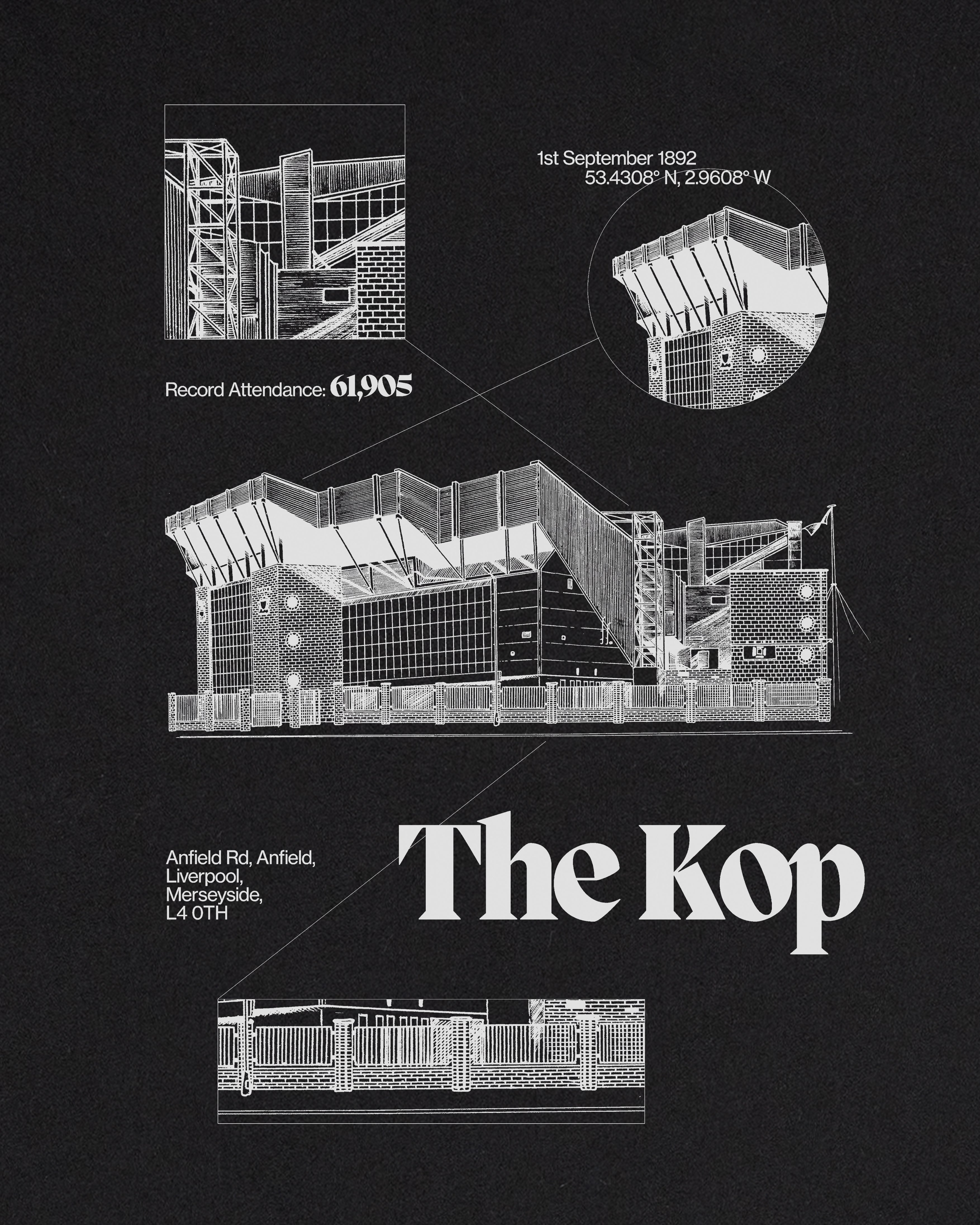 The Kop Blueprint - Tee or Sweat