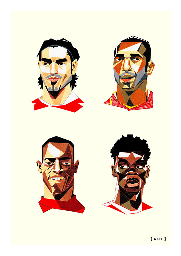 Cubist Gunners - Print