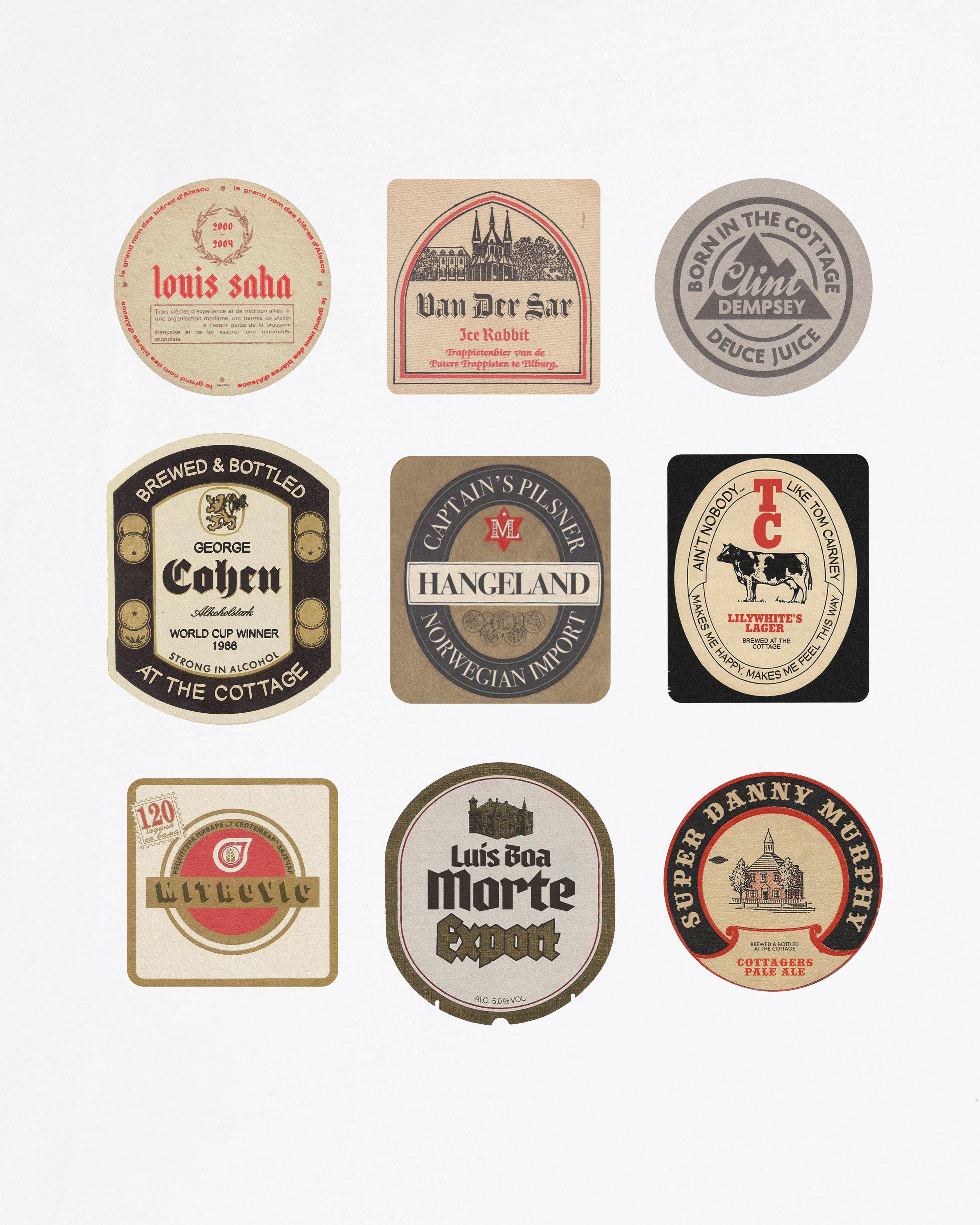 Brewed At The Cottage - Print