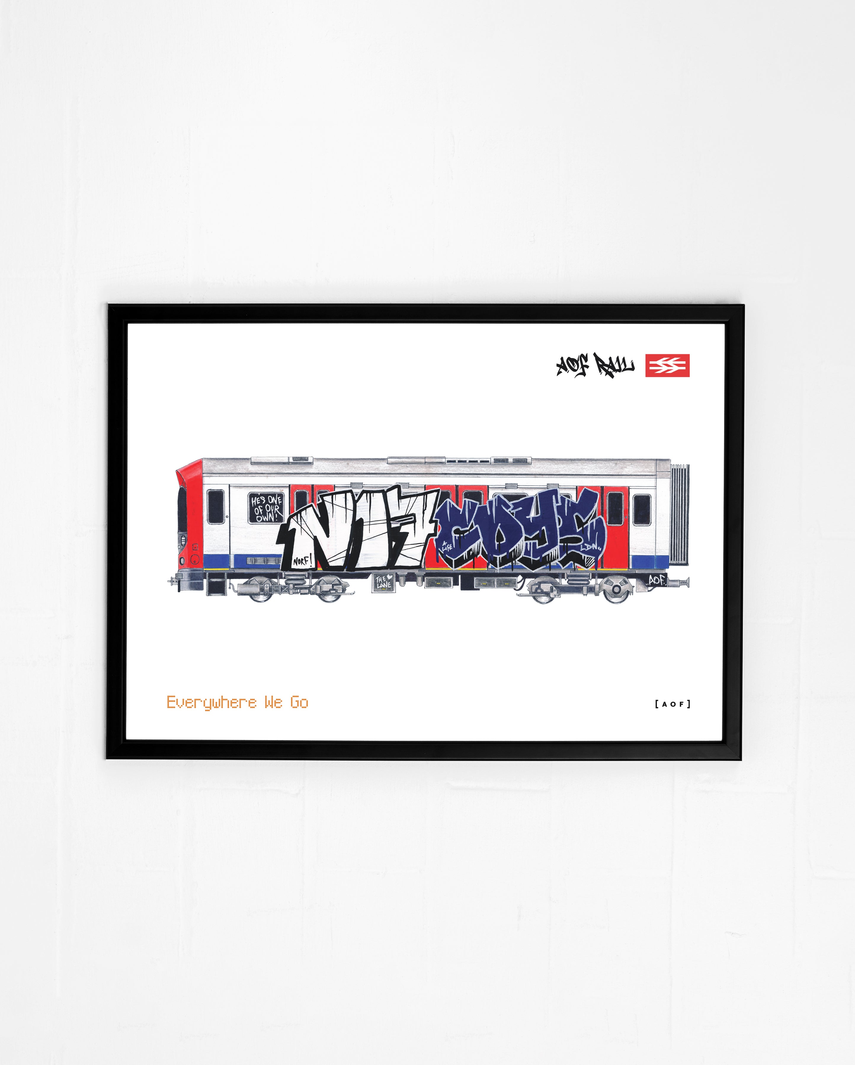 Spurs Rail - Print
